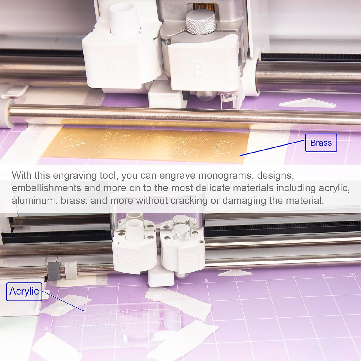 Engraving Tip + Scoring Tip + Fine Debossing Tip + QuickSwitch Housing for Cr...
