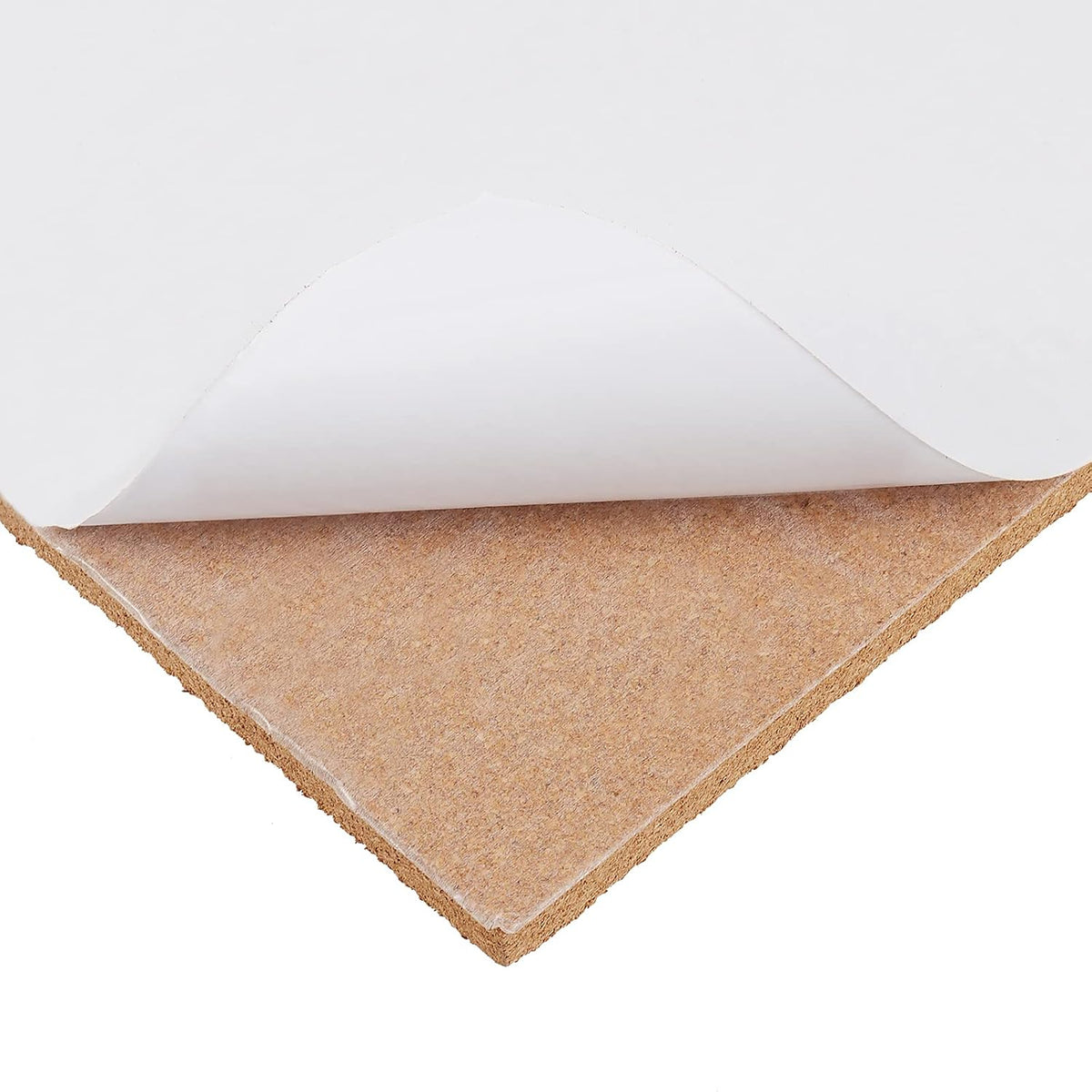 10 Pack Cork Board Tiles, 12 x 12 x 1/2 inch Bulletin Board Cork Panels, Cork...