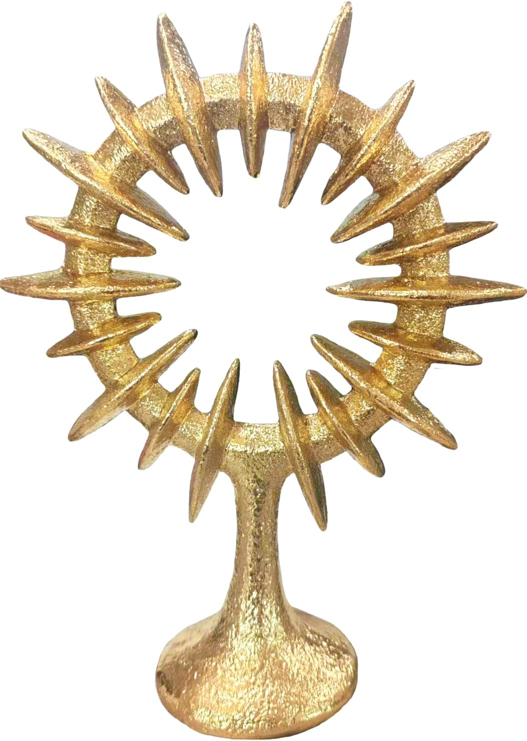 10" Modern Abstract Decorative Sculpture, Dining Living Room Desk Decor,...