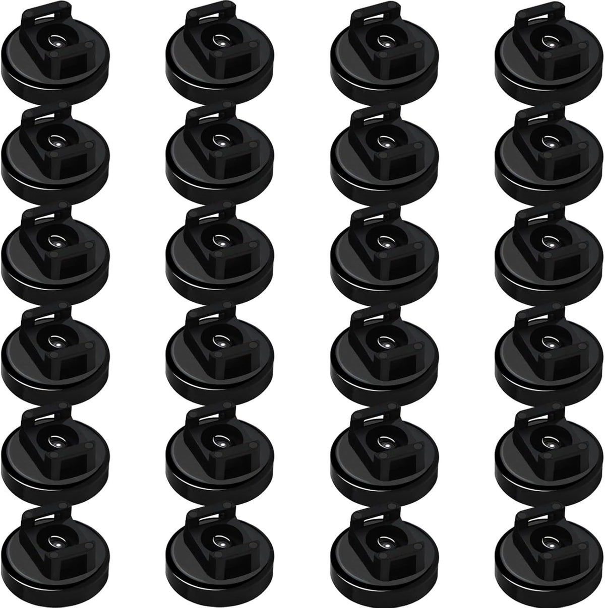 Magnet Zip Tie Mount Magnetic Zip Ties Mount 25LBS Strong Multipurpose Wire C...
