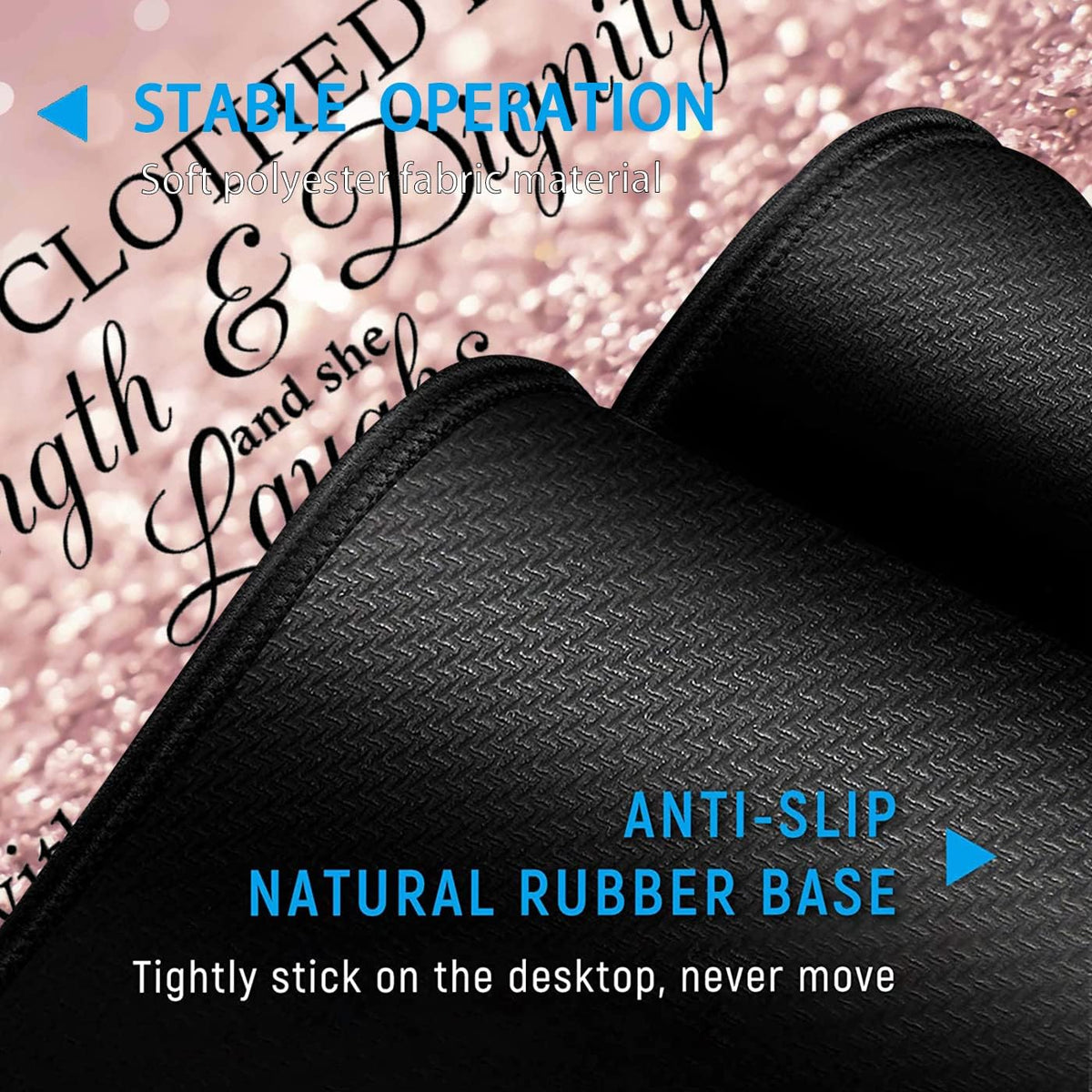 Large Gaming Mouse Pad,Extended Office Desk Mat,Waterproof Desk Writing Pad f...
