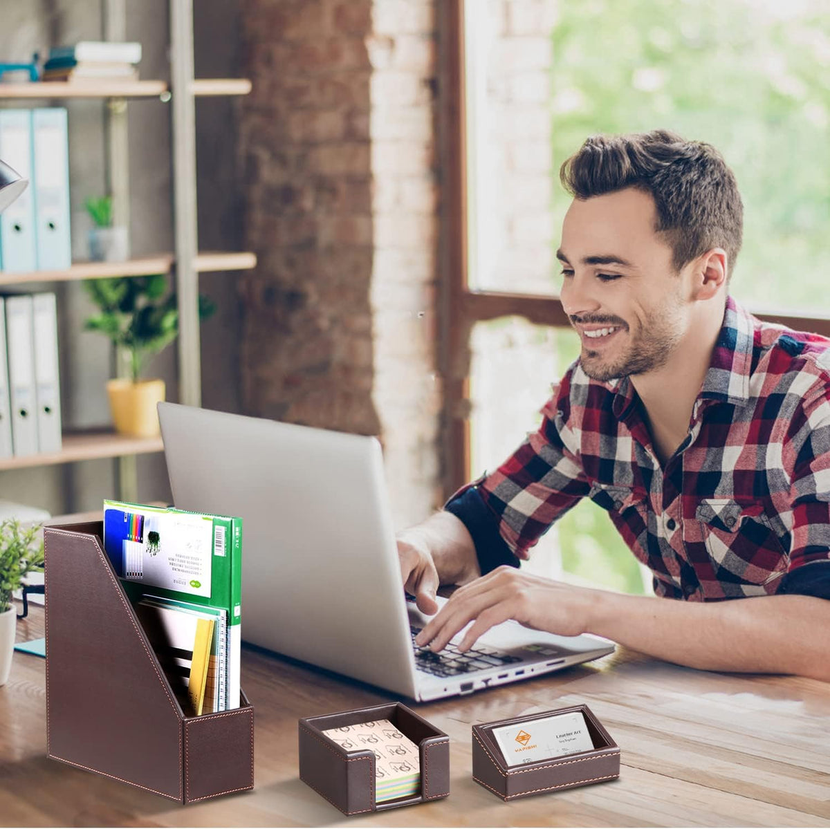 Desk Accessories and Workspace Organizers, 6 PCS Office Supplies Organization...