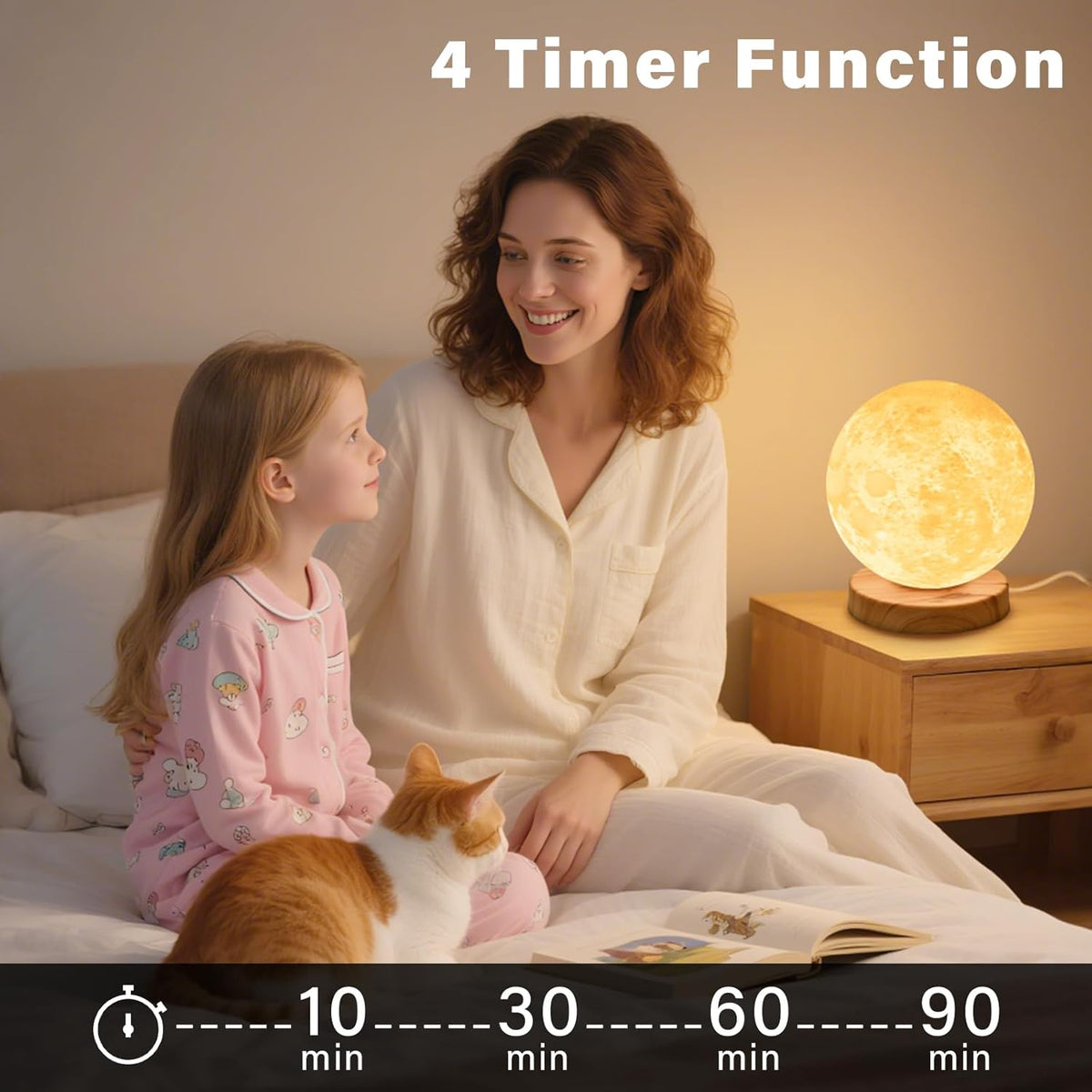 Doraubia Light Therapy Lamp,10000 Lux Sun Lamp with 3 Color Temperatures,Step...