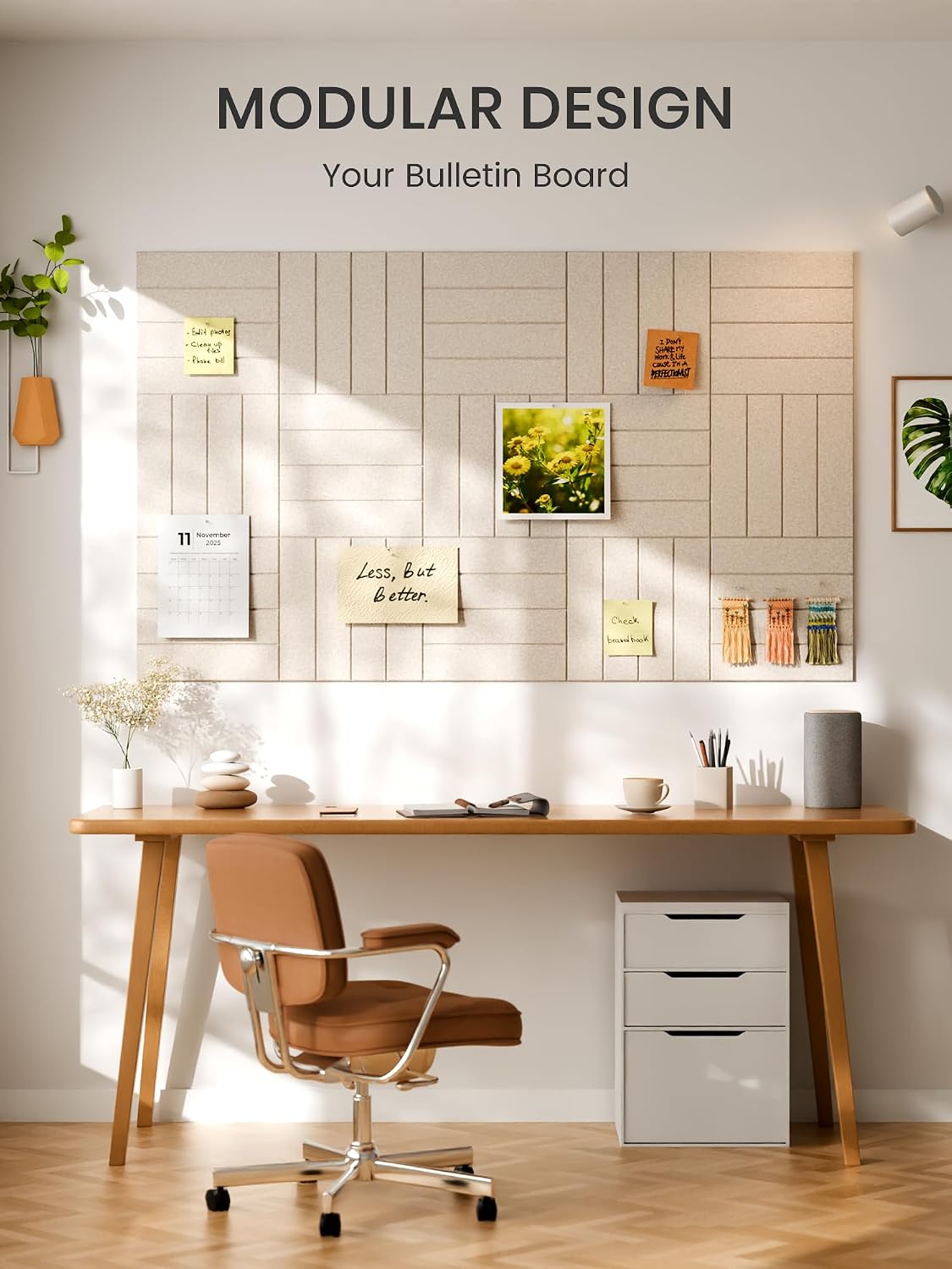 Bumusty Felt Bulletin Board & Cork Board Alternative 48" x 36"