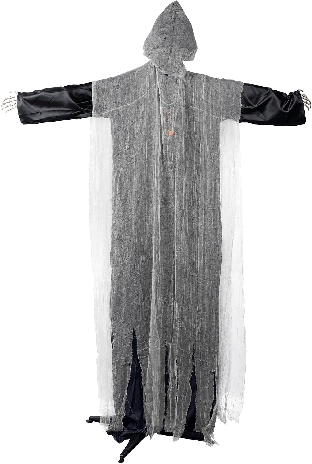 6FT Light Up Swinging Scary Skeleton Ghost Halloween Decoration