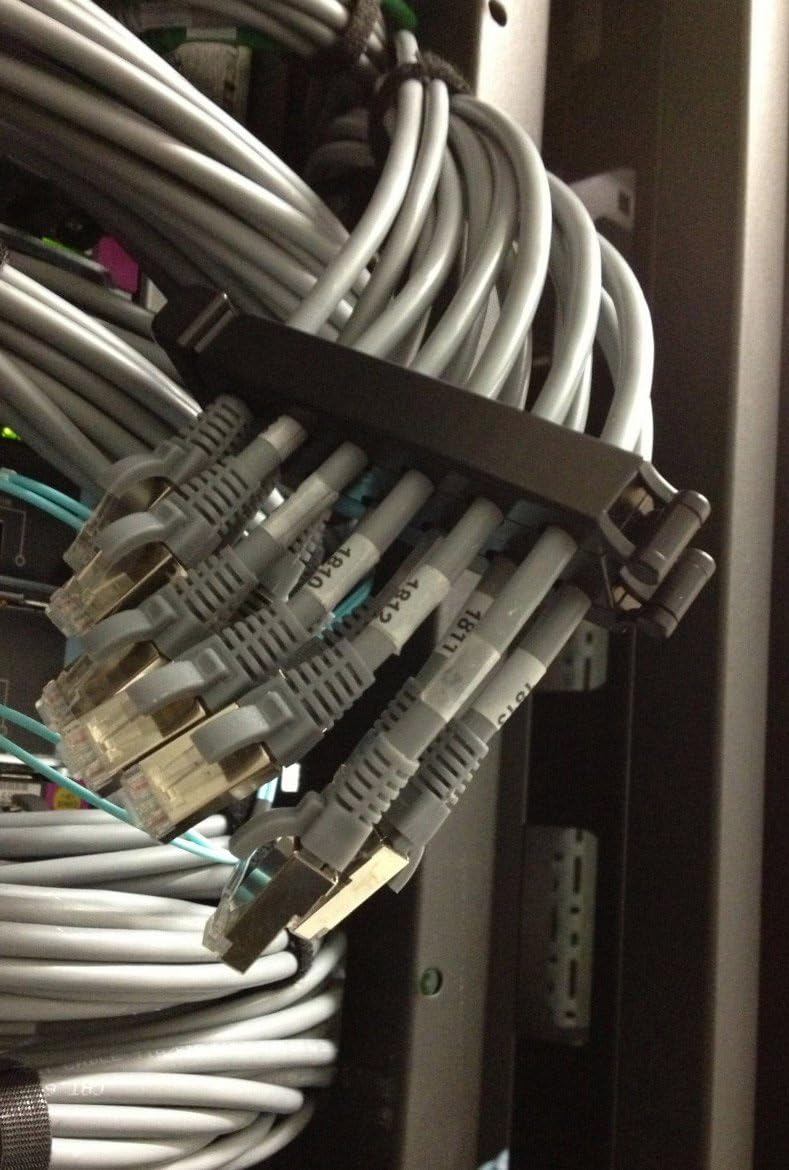 Cable Management SergeantClip 10 x 6 Port Bundle