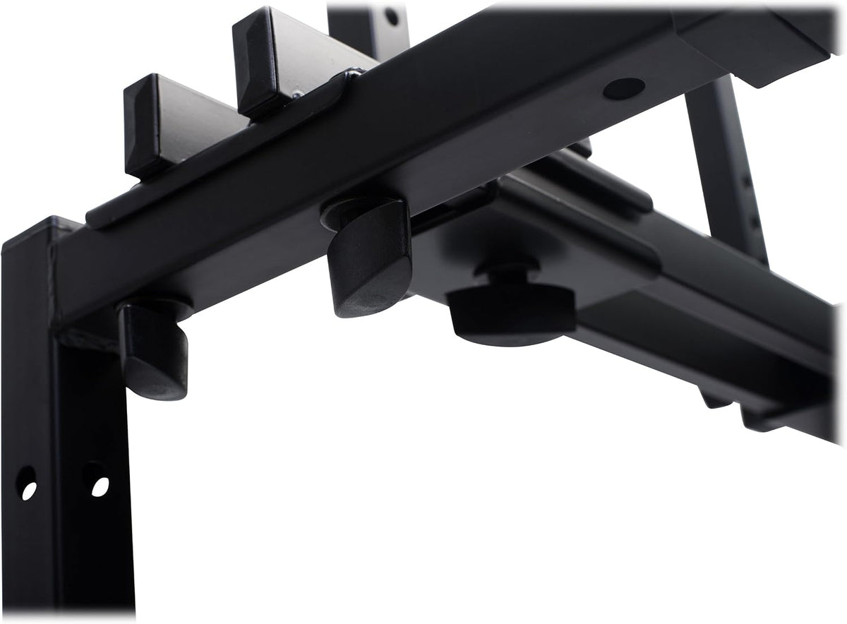 Griffin Double Piano Keyboard Stand & Laptop Mount (QuickFOLD Series) – 2...
