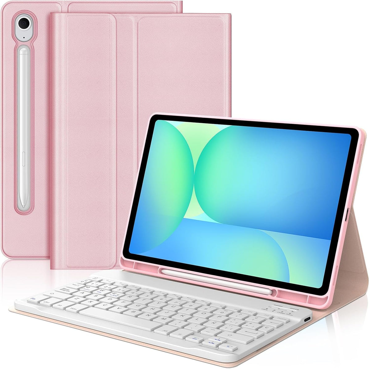 Keyboard Case for Samsung Galaxy Tab S10 Lite/ S10 FE/ S9 FE 5G 10.9 Inch/S9 ...
