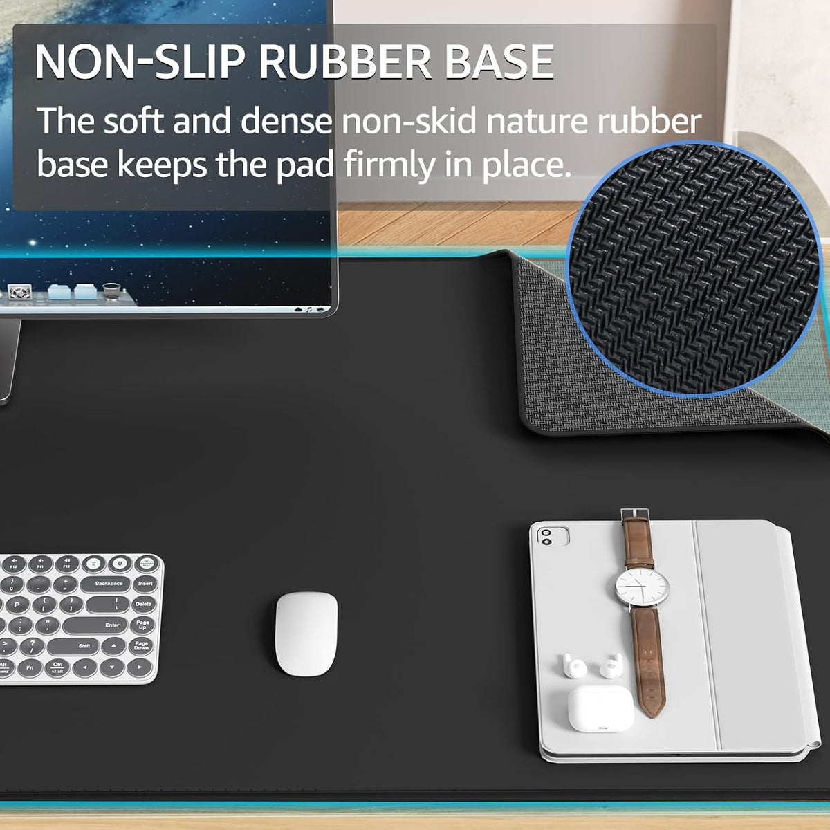 KTRIO Oversized Gaming Mouse Pad Desk Mat for Gamer, 47.3" x 23.6",...