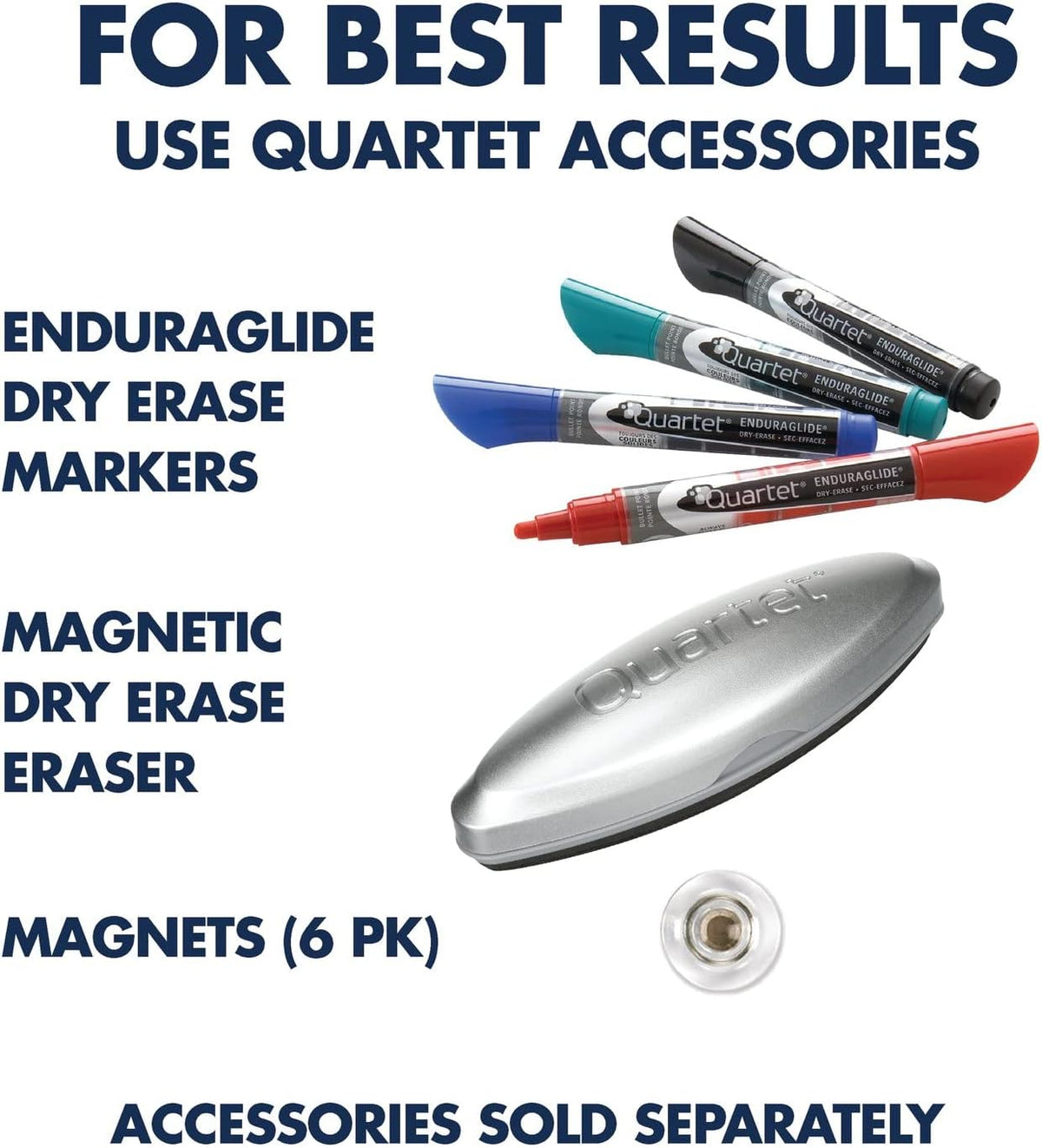 Quartet Whiteboard, Glass Dry Erase Board, Magnetic, 8' x 4', Infinit...