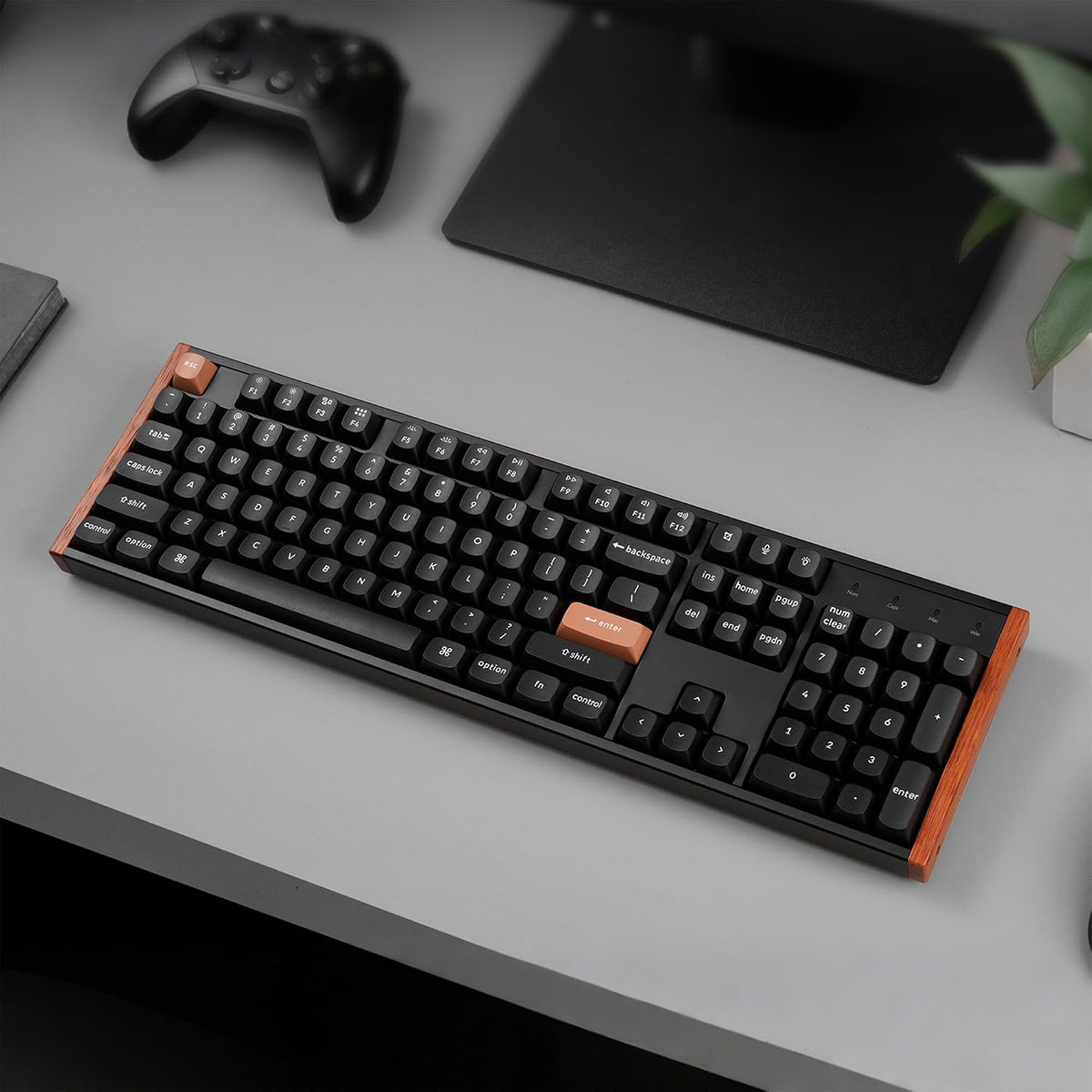 Keychron K10 HE 100% Wireless Hall Effect Keyboard, Silent Banana Switch