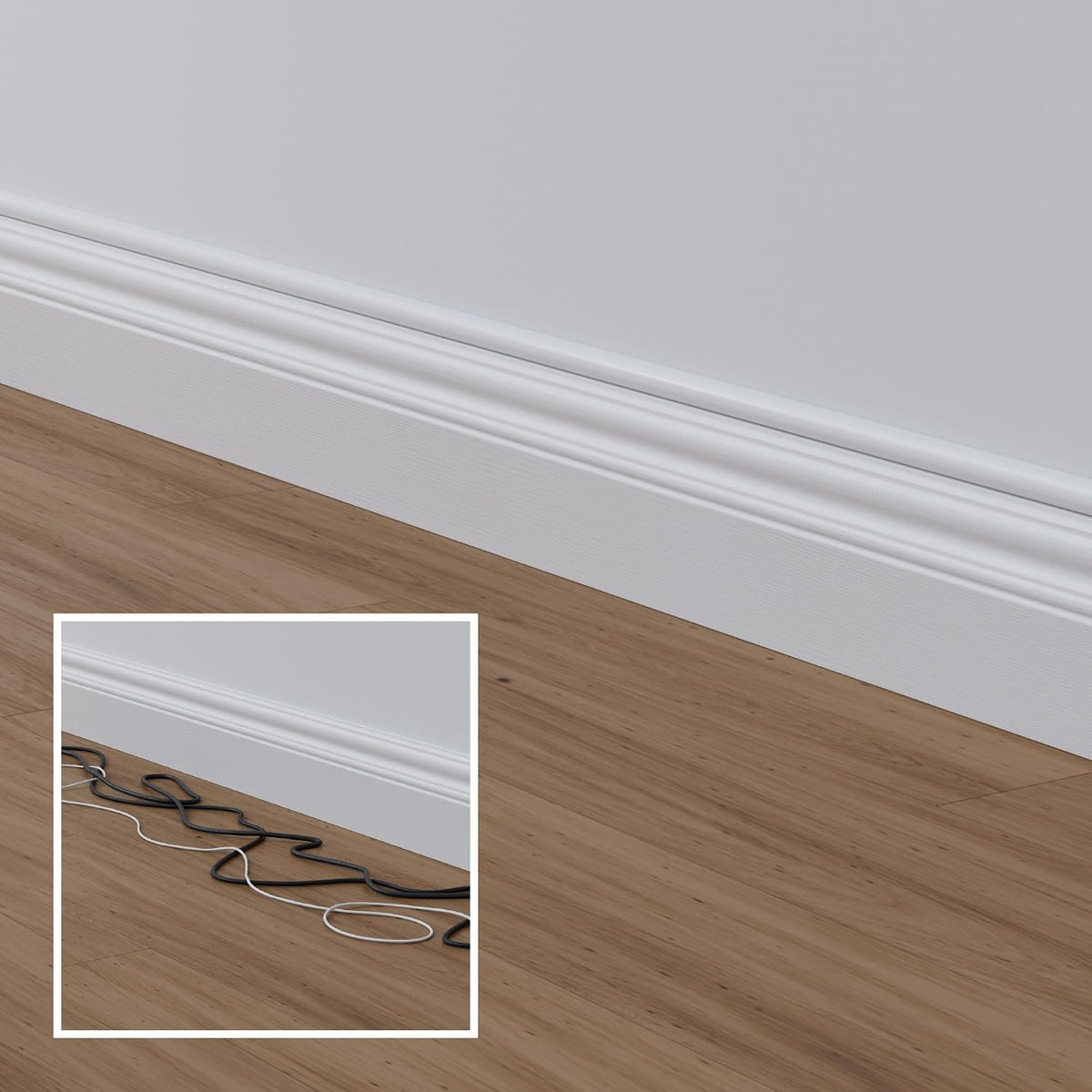 D-Line 13.12ft Cord Hider Kit, Patented Cable Cover, Hide Wires on Wall, Chan...