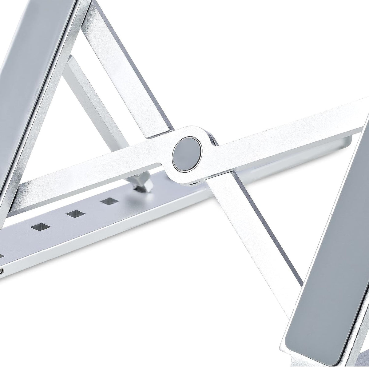 StarTech.com Foldable Laptop Riser Stand, Portable Height Adjustable Ergonomi...