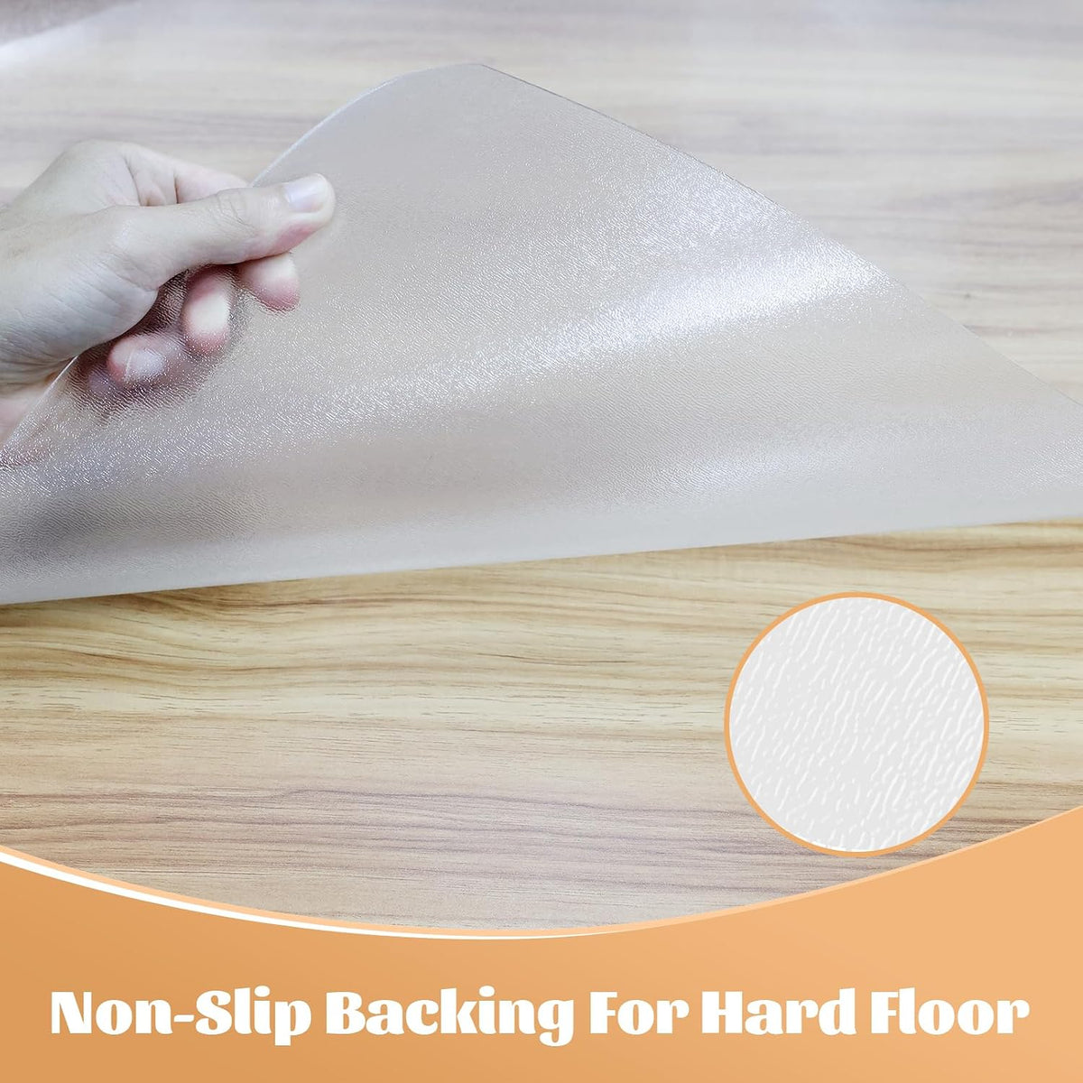 KMAT Office Chair Mat,Easy Glide Hard Wood Tile Floor Mats