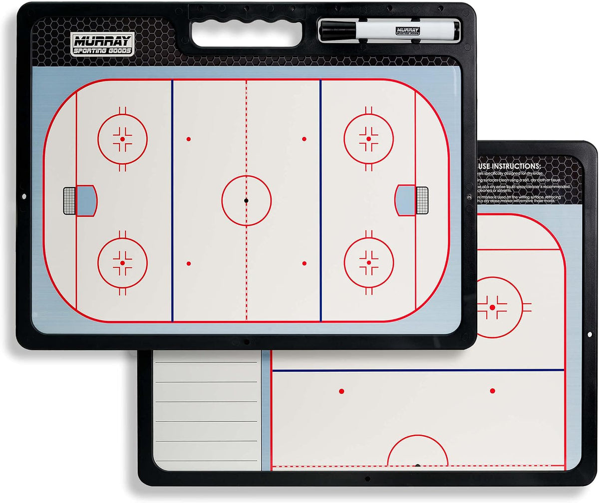 Murray Sporting Goods Premium Coaches Clipboard | Double-Sided Dry Erase Mark...