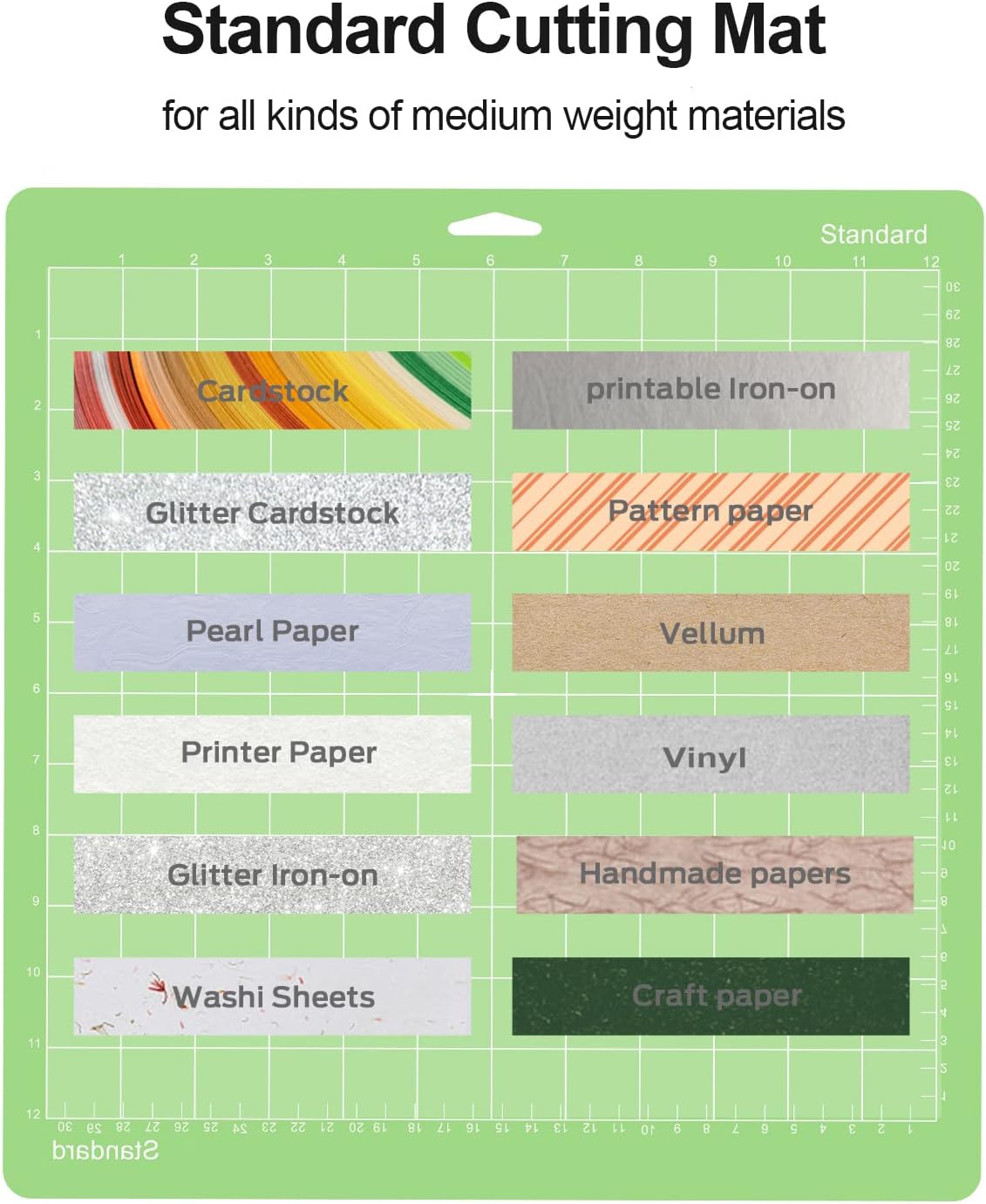 Gwybkq Cutting Mat 12x12 20 Pack, Compatible With Cricut Maker 3/Maker/Explor...
