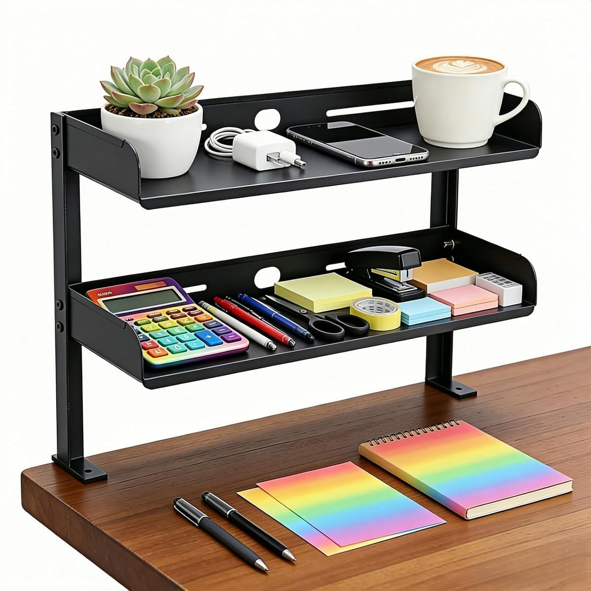 CanKing Desk Clamp Shelf, 15 Inch Straight