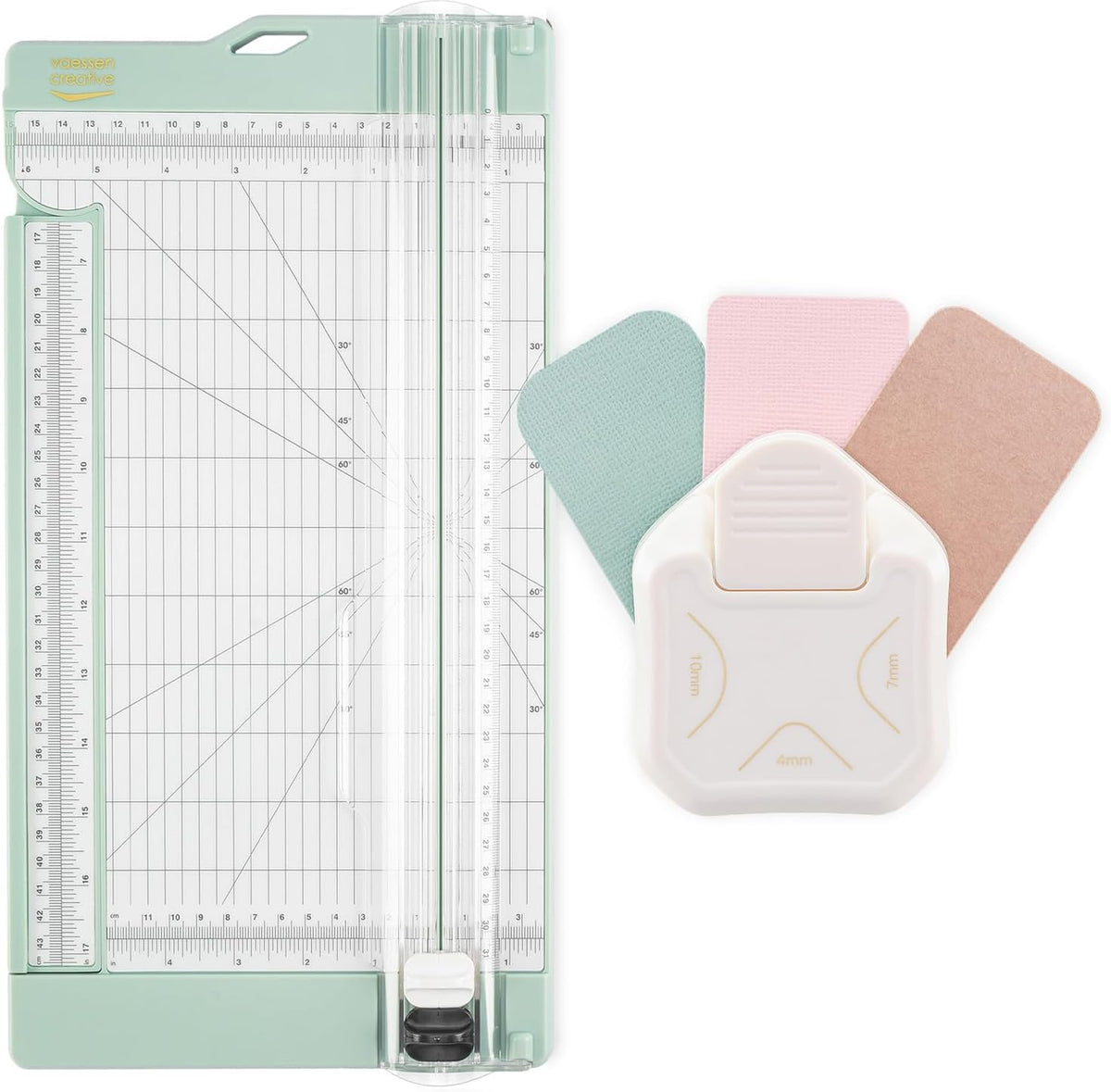 Vaessen Creative Paper Cutter with Scoring Board 6 x 12" (15.2 x 30.5 cm...