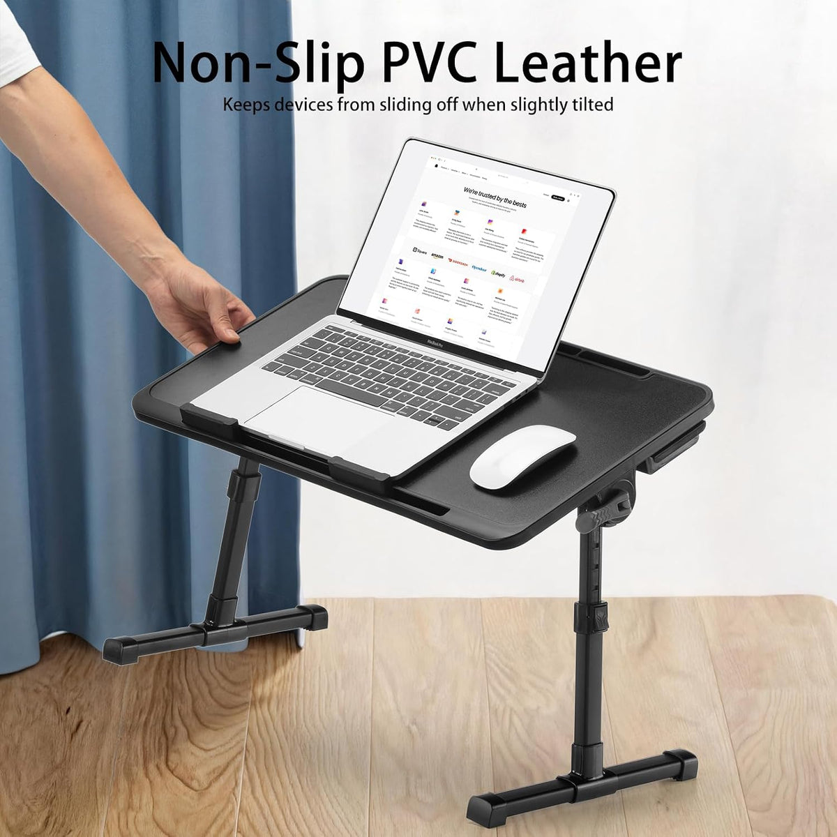 Lap Desk for Bed/Sofa, Adjustable Laptop Table