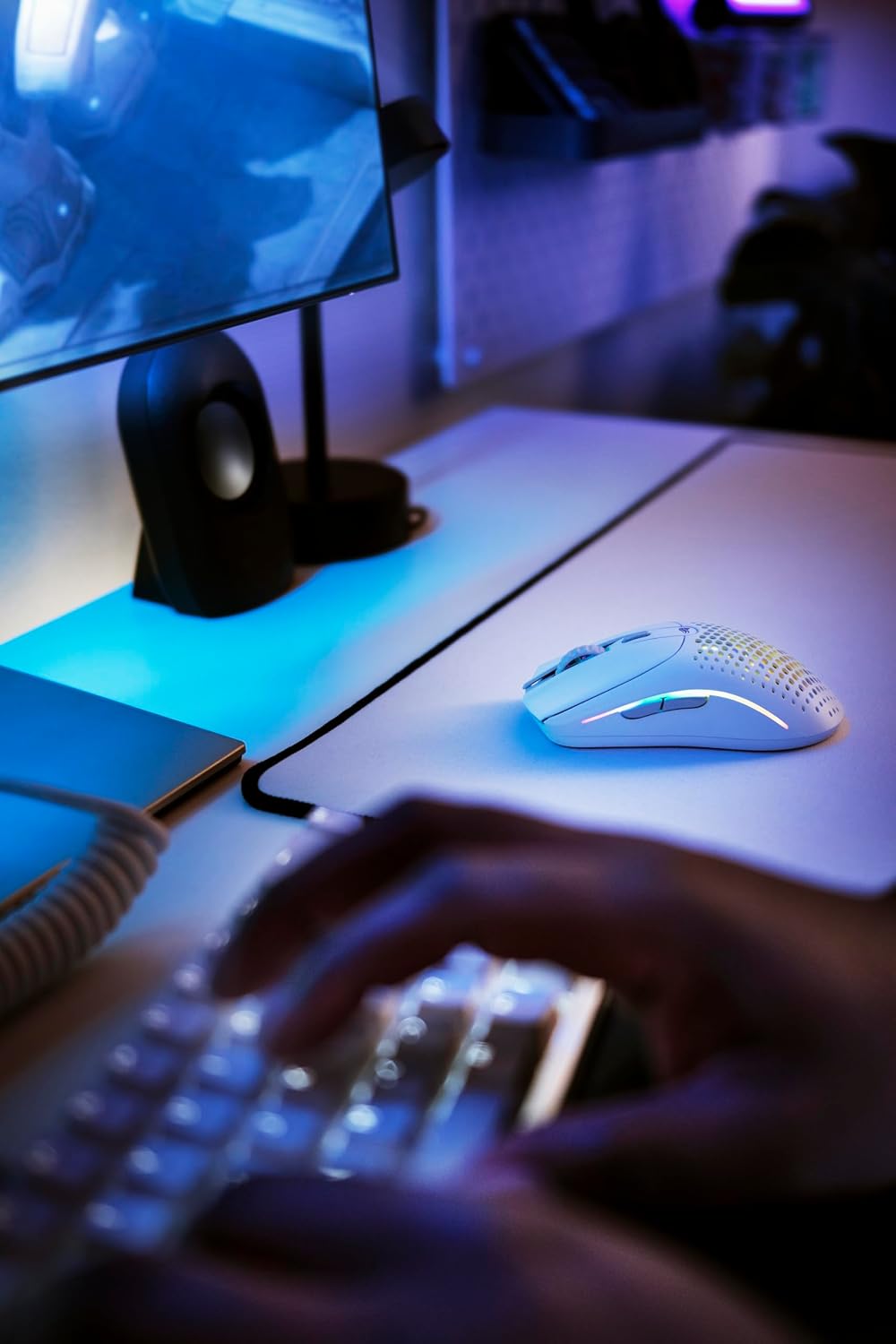 Glorious Gaming Model O 2 Wireless Gaming Mouse - Hybrid 2.4GHz & Bluetoo...