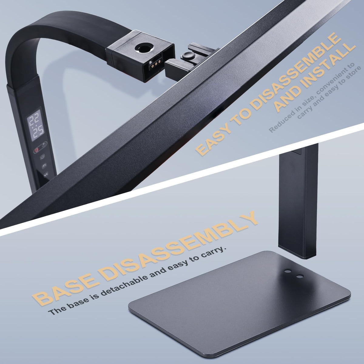 LED desk lamp for home office, architect computer work light,Touch color temp...