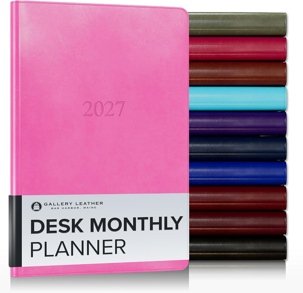 Gallery Leather Desk Monthly Planner 2026-2027 Acadia Hope
