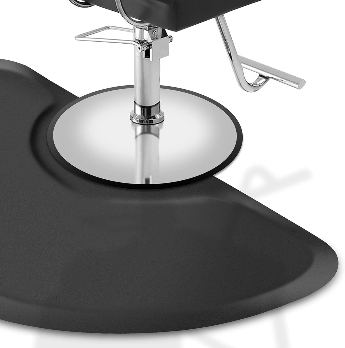 Saloniture 3 ft. x 4 ft. Salon & Barber Shop Chair Anti-Fatigue Mat - Bla...