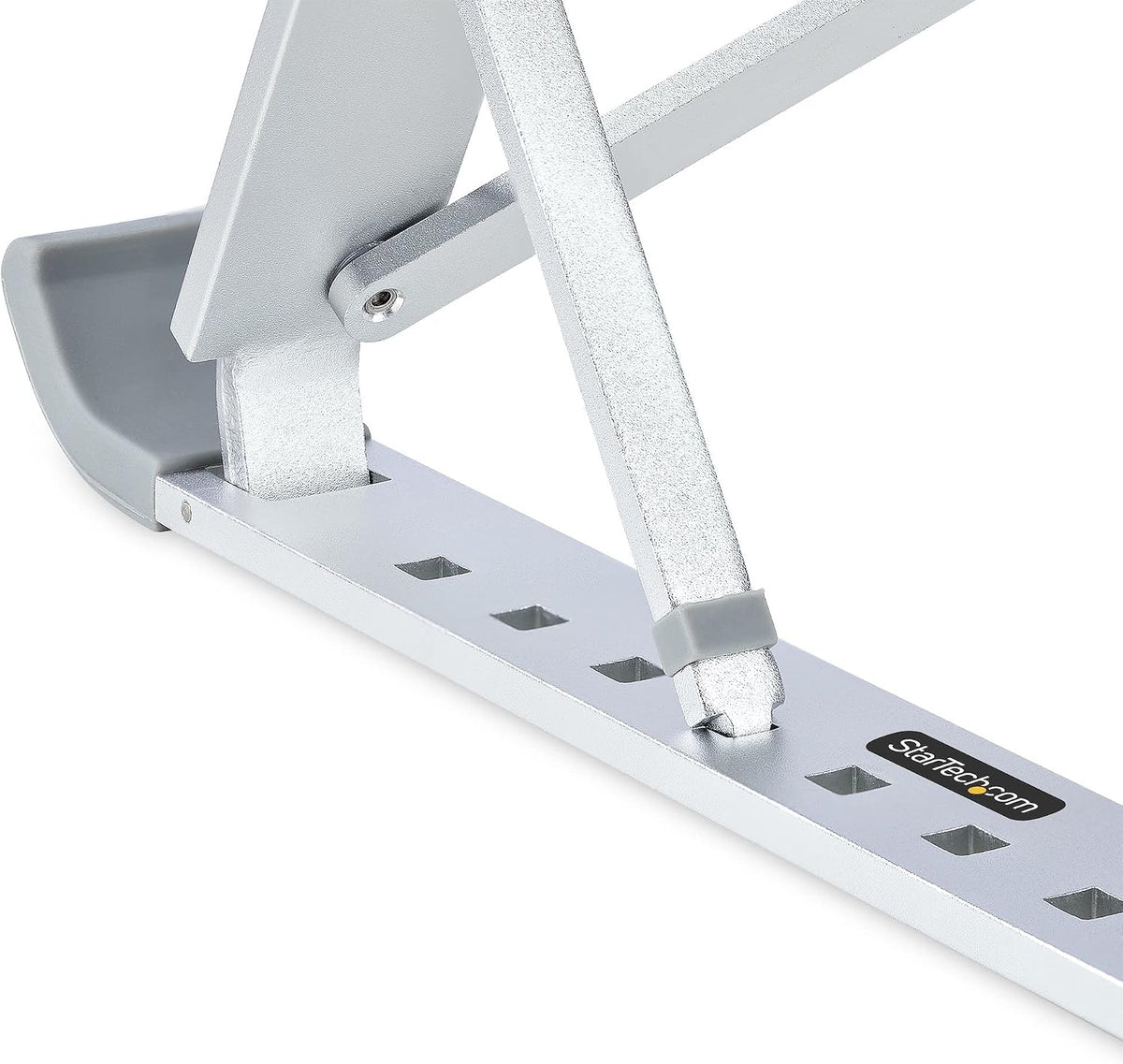 StarTech.com Foldable Laptop Riser Stand, Portable Height Adjustable Ergonomi...