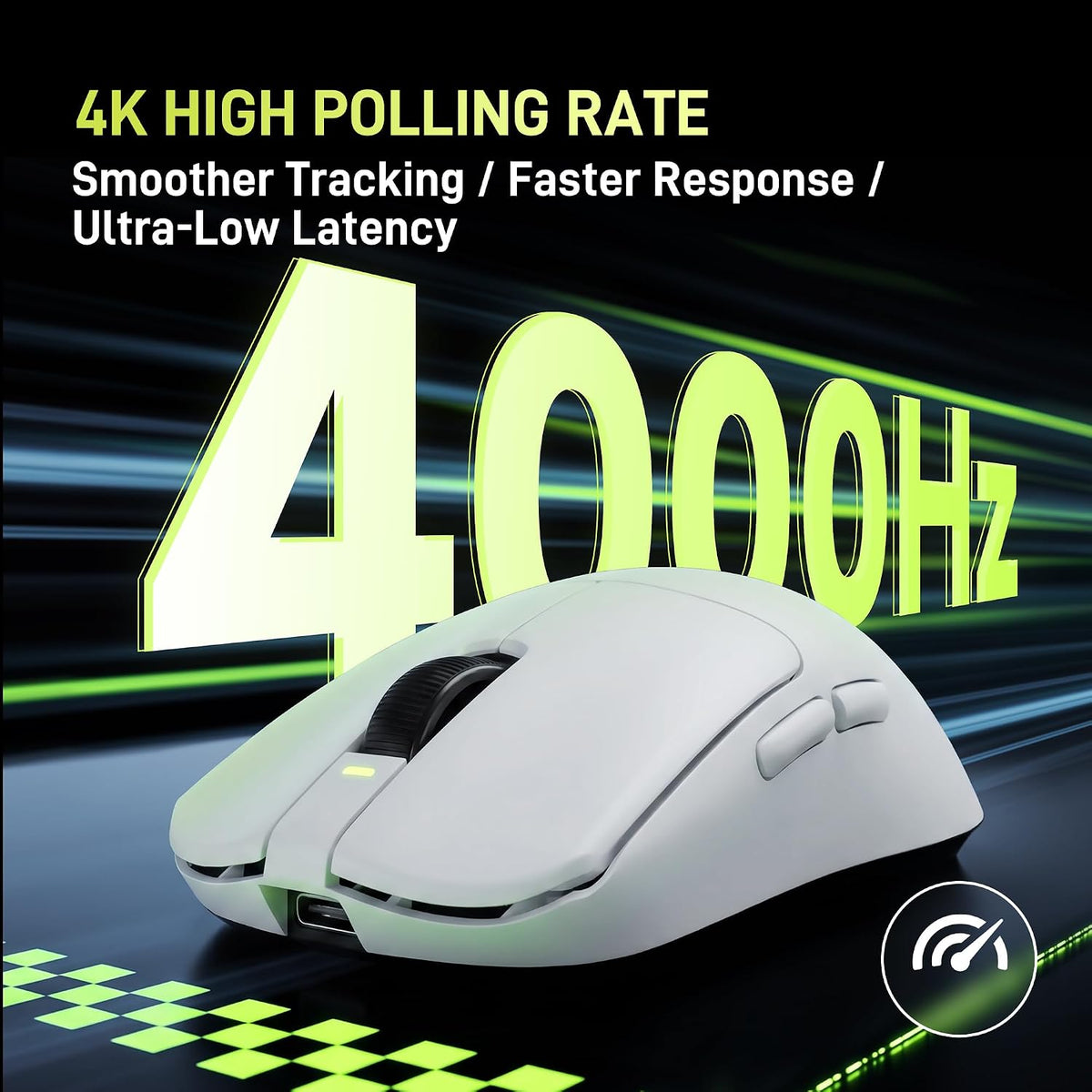 VGN Dragonfly F1 MOBA Wireless Gaming Mouse, 55g Ultralight, PAW3395 26K DPI ...