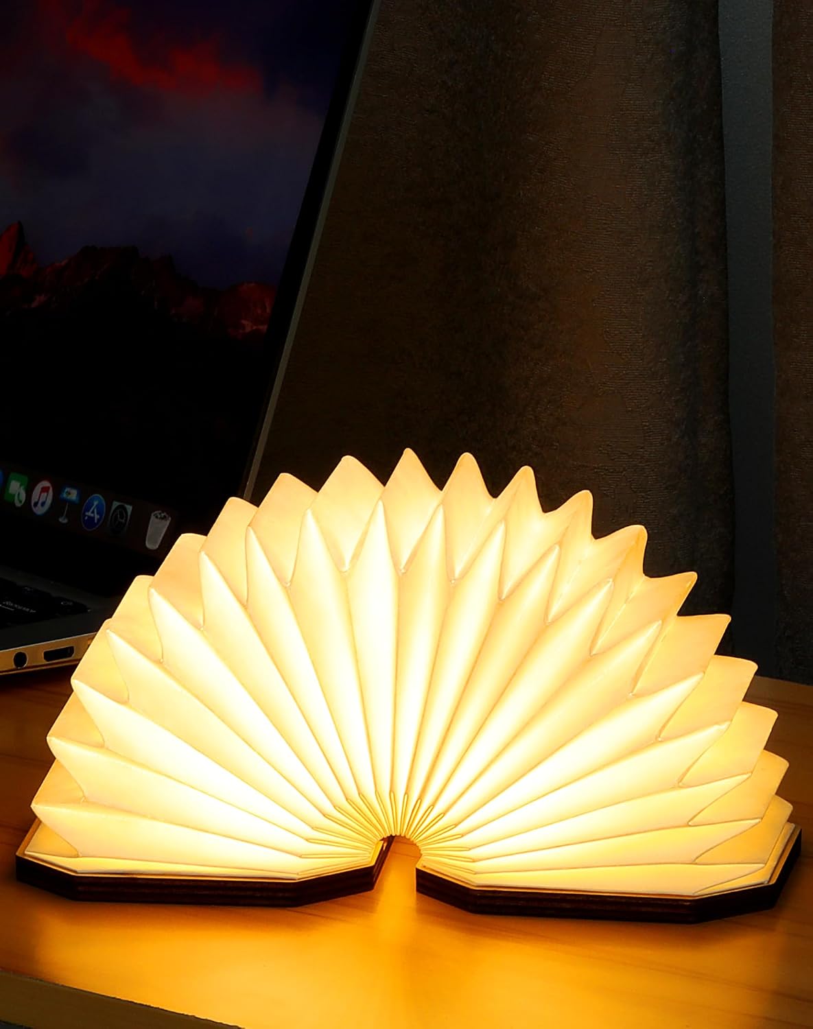 Originality Folding Accordion Lamp, Japanese Gift, LED Paper Lantern