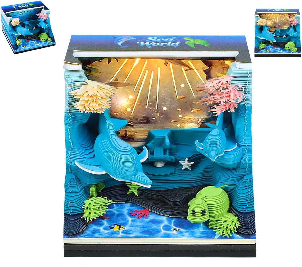 3D Memo Pad Time Piece Calendar 2027, 3D Calendar 2027