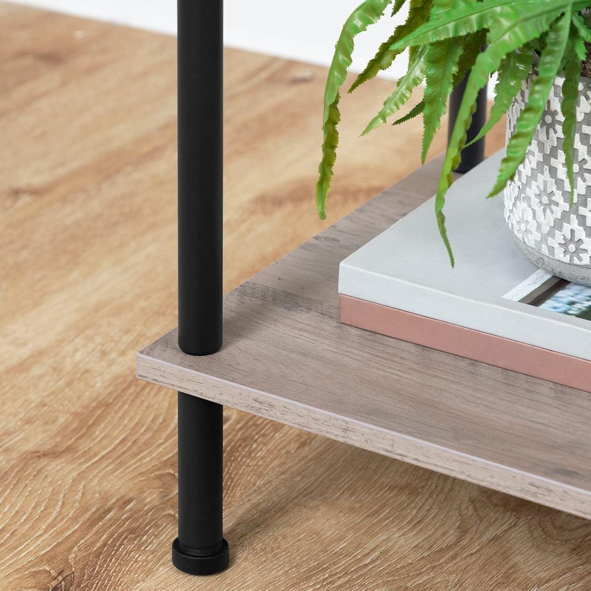 HOOBRO End Tables Set of 2, Small Side Tables, Nightstands for Small Spaces