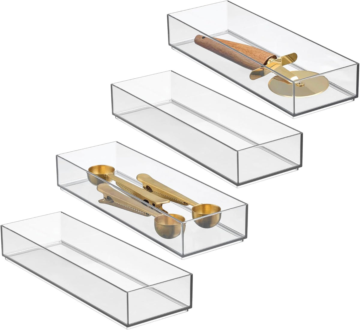 iDesign Drawer Organization, Large, Set of 4