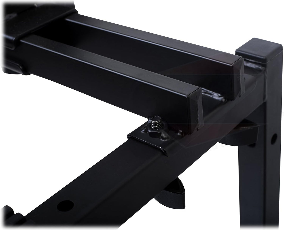 Griffin Double Piano Keyboard Stand & Laptop Mount (QuickFOLD Series) – 2...