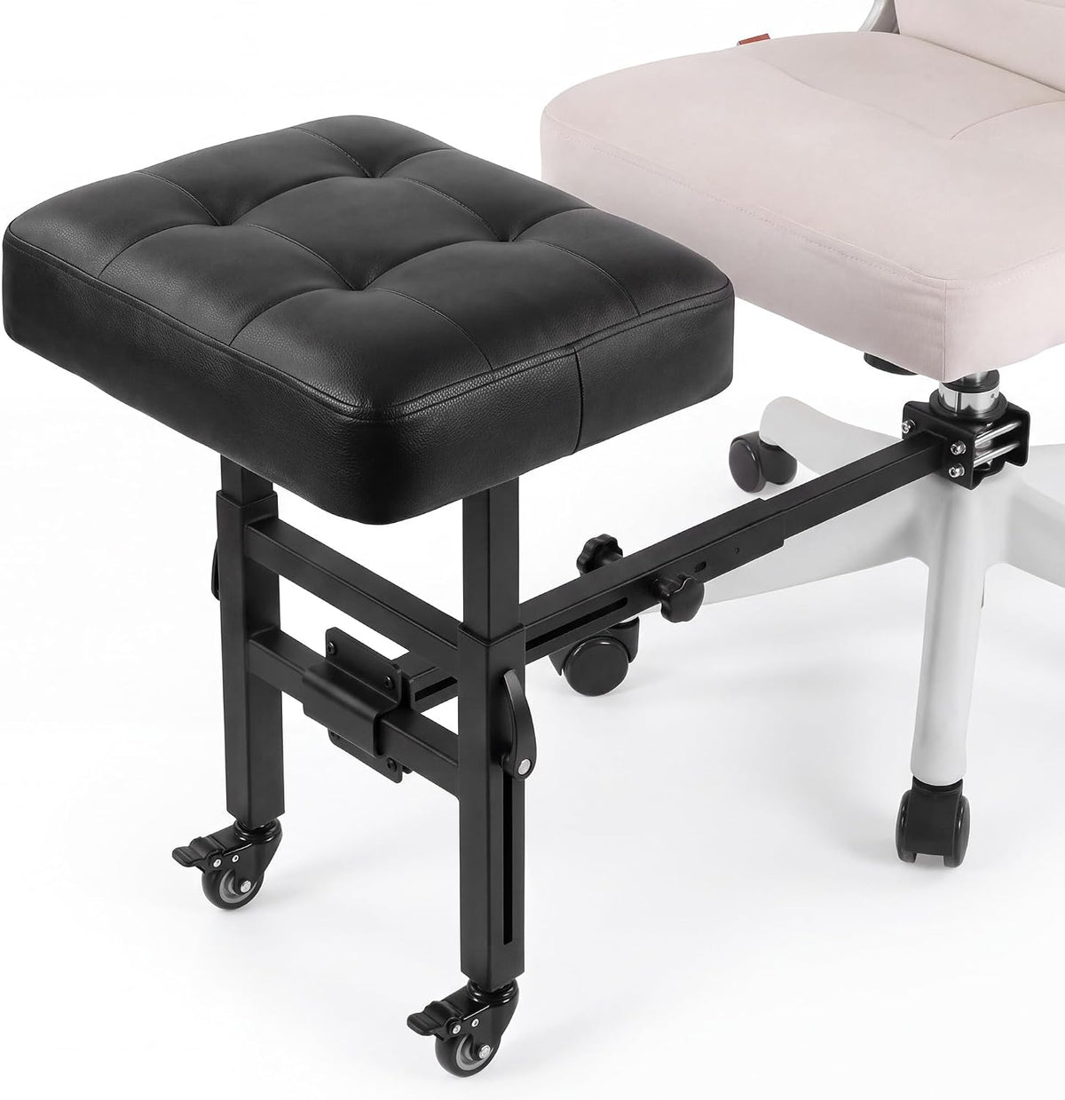 BALAPET Office Chair Footrest Attachment, Adjustable Height & Distance