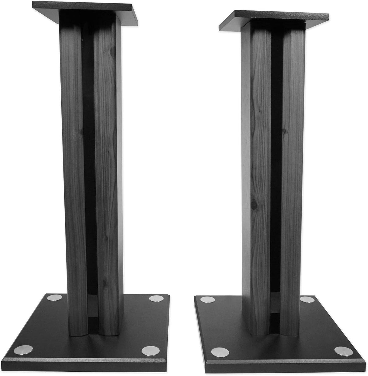 2 Technical Pro MB5000STAND Studio Monitor Bookshelf Home Theater Speaker Stands