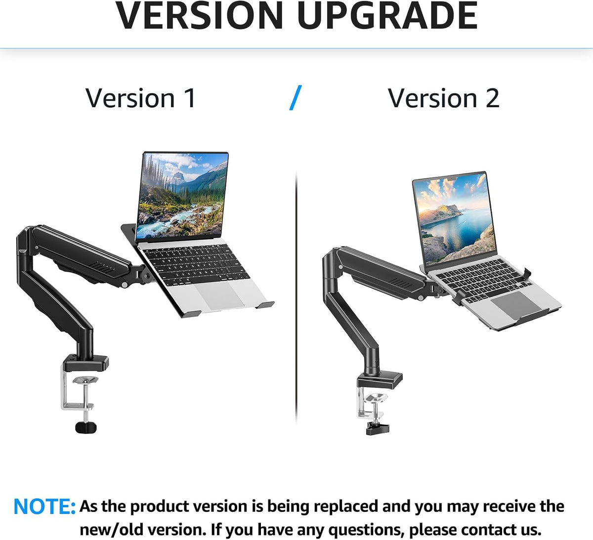 MOUNT PRO Laptop Arm Mount for Desk, Fits Max 17" Notebook and 32" ...