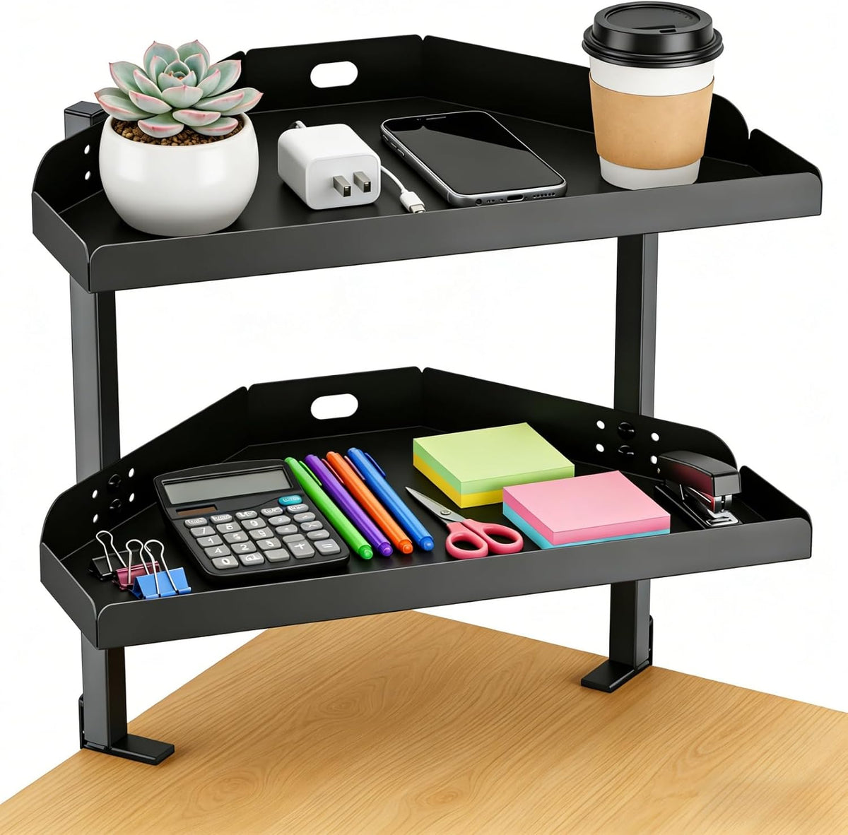 CanKing Desk Clamp Shelf, 16 Inch Corner