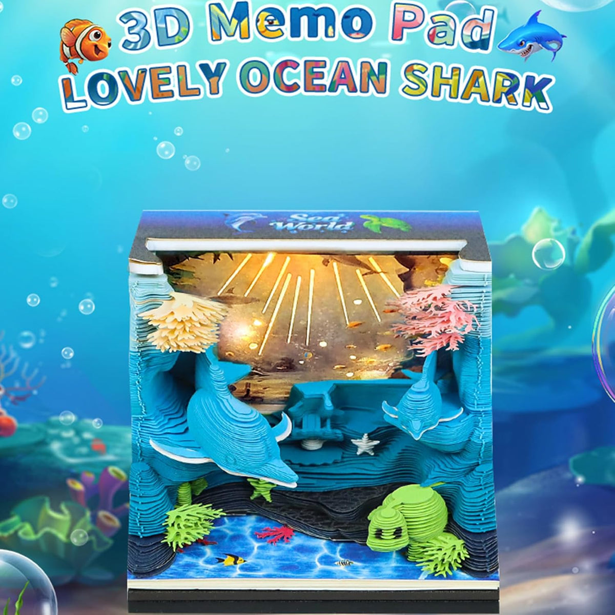 3D Memo Pad Time Piece Calendar 2027, 3D Calendar 2027