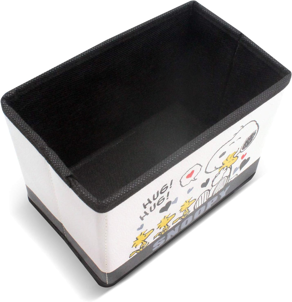 Finex 4 Pieces Set of White Dog PU Leather Collapsible Foldable Storage Organ...