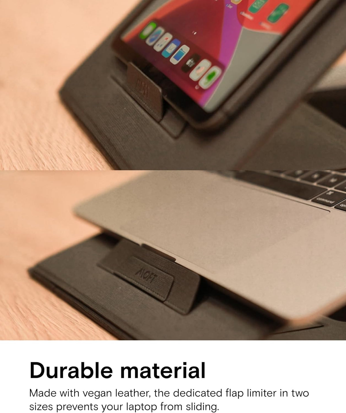 MOFT Folding Laptop Stand Lap Desk, Portable & Mini Computer Stand Laptop...