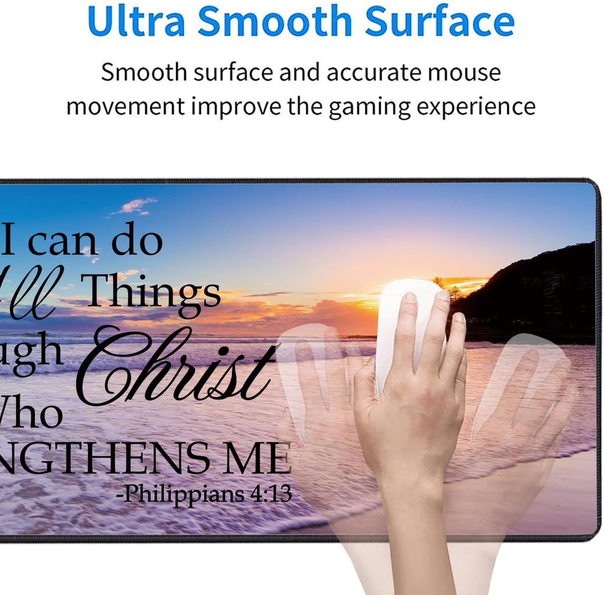 Large Gaming Mouse Pad, Keyboard Wrist Rest pad + Mouse Wrist pad + Coaster S...