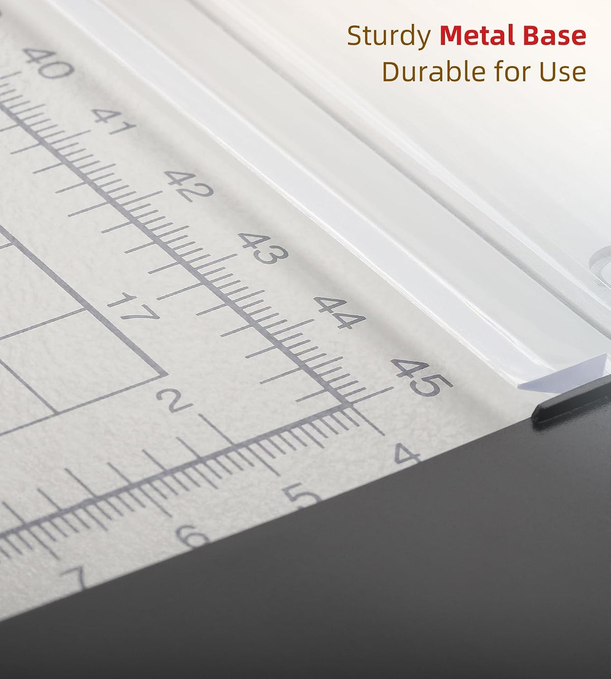 Firbon 15 Inch Rotary Paper Trimmer with Replaceable Blade