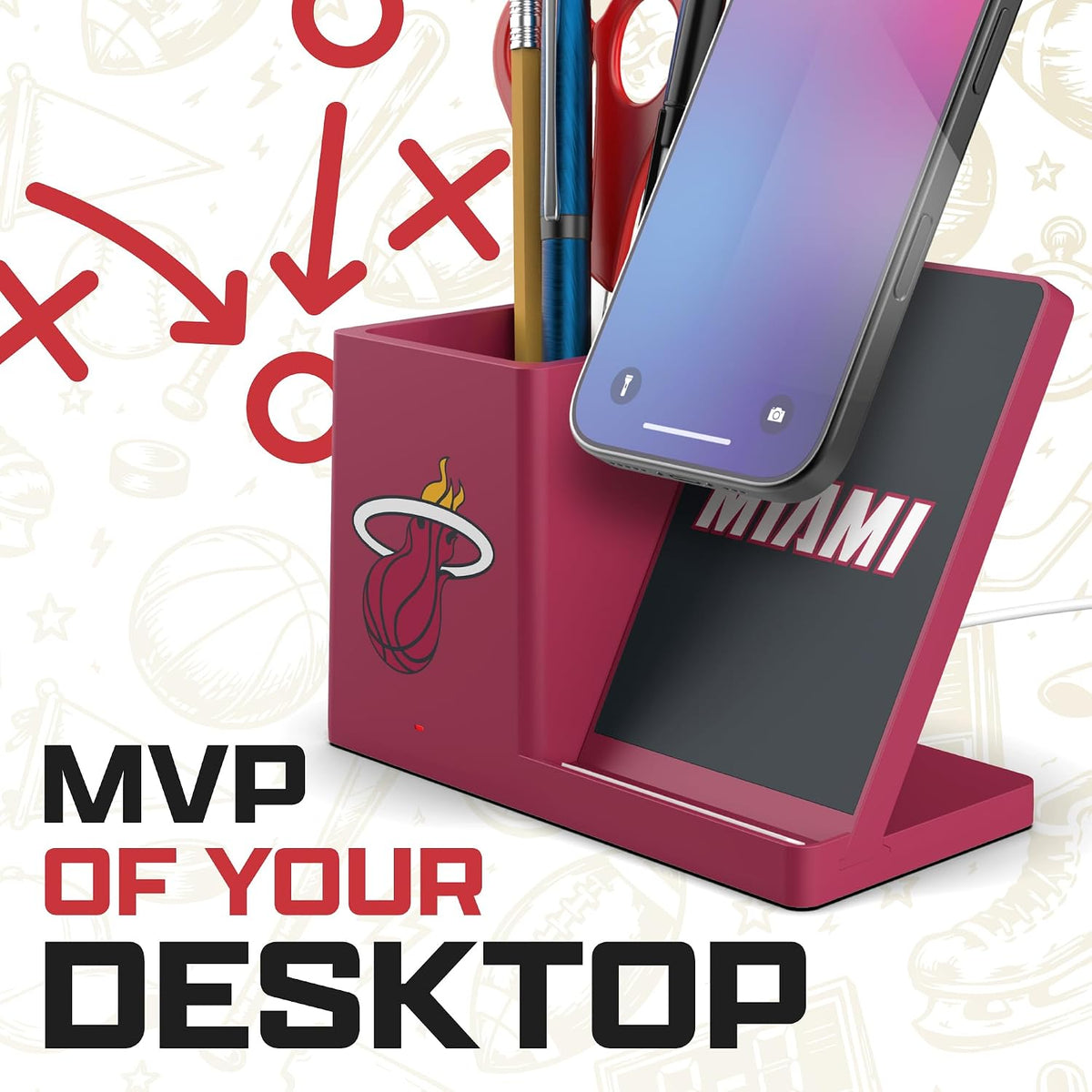 SOAR Wireless Charger and Desktop Organizer