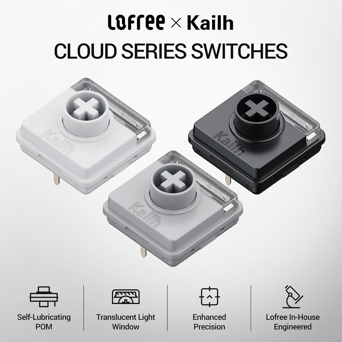 LOFREE Flow2 Low-Profile Mechanical Keyboard, Aluminum Alloy with Surfer Line...