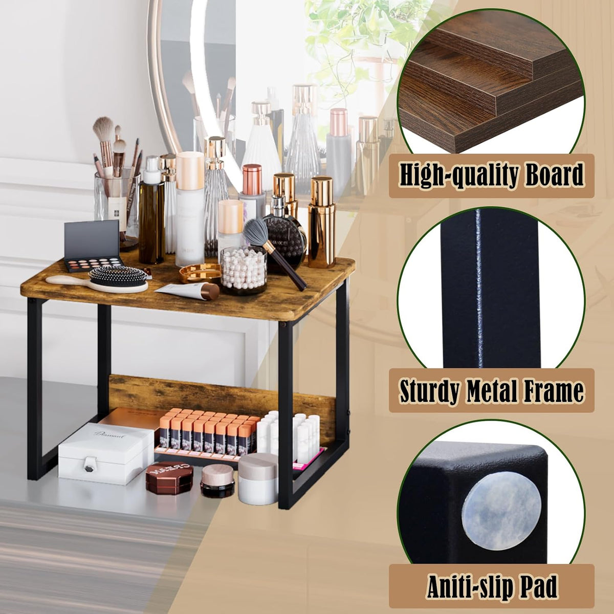 MARTY Countertop Organizer,17.1"x12.4", Cabinet Organizer Microwave...