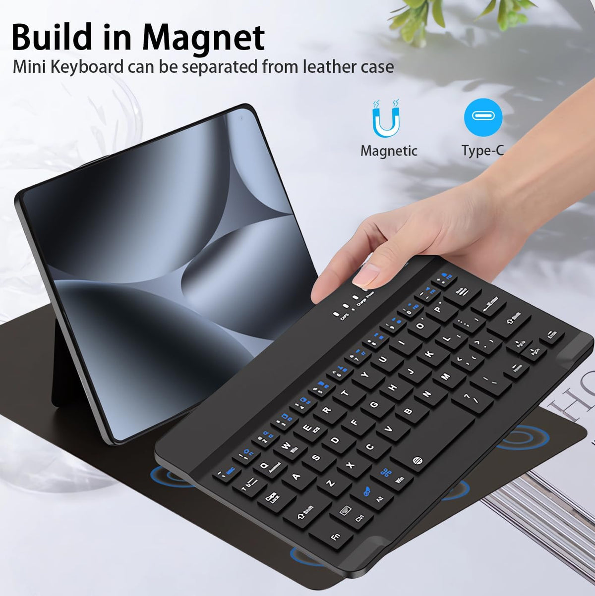 4-in-1 Wireless Keyboard Case for Google Pixel 10 9 11 Pro Fold