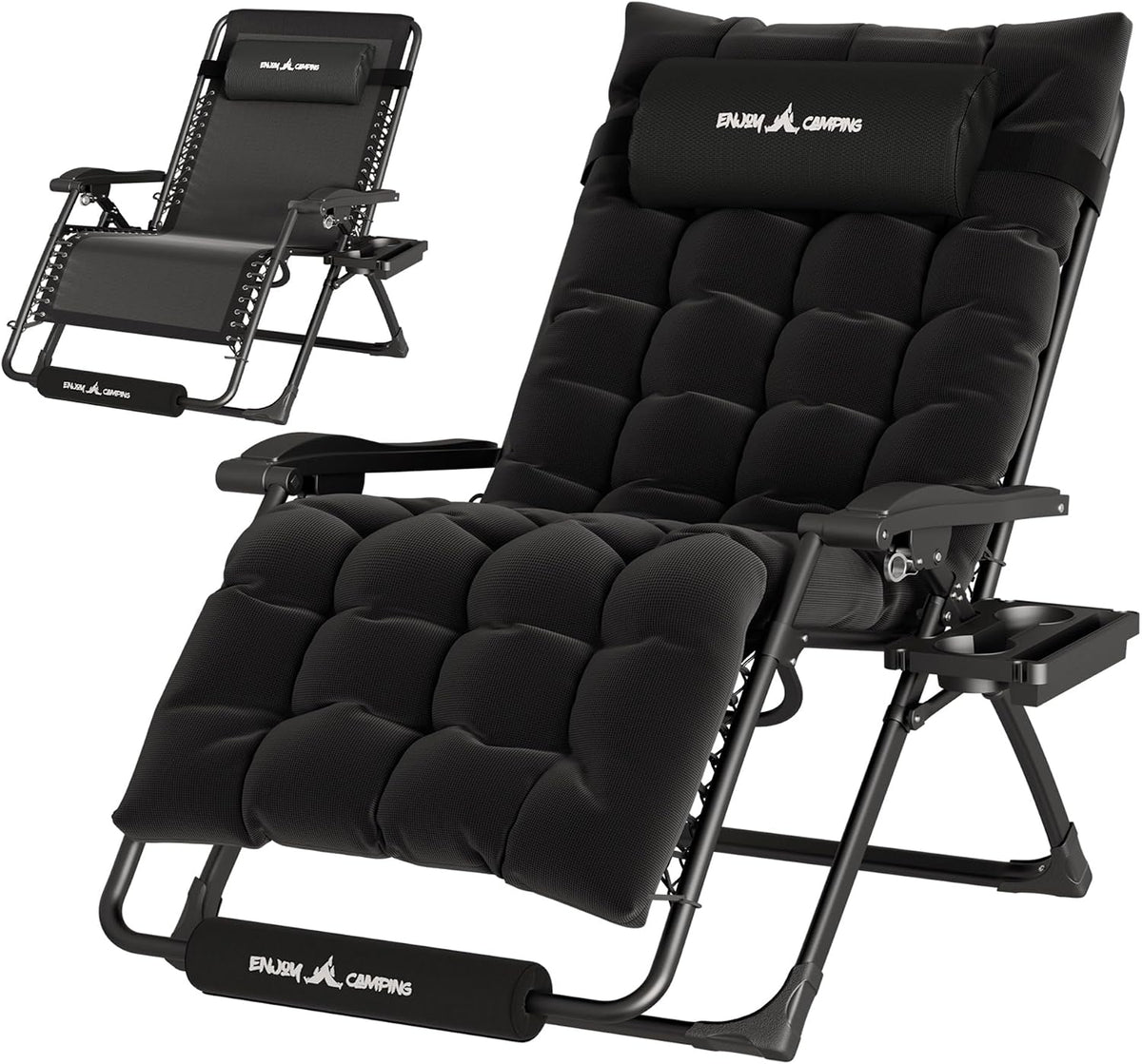 UDPATIO Oversized Zero Gravity Chair Patio Reclining Chairs with Cushion