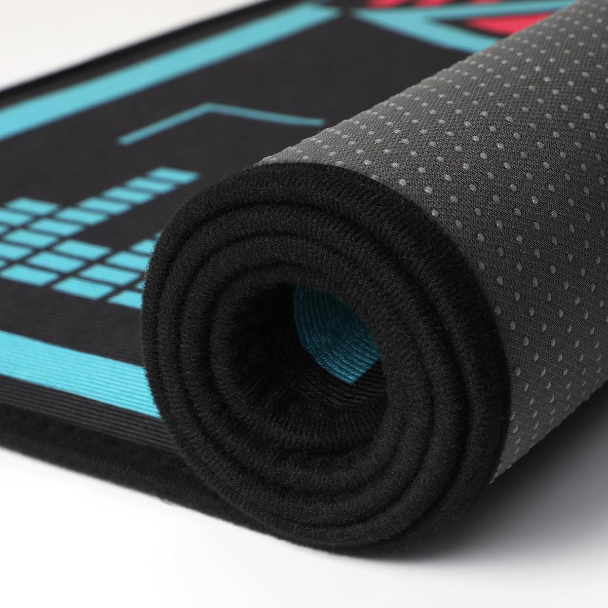 Non-Slip Floor Chair Mat for Hatsune Miku Inspired Design, 35" × 47"