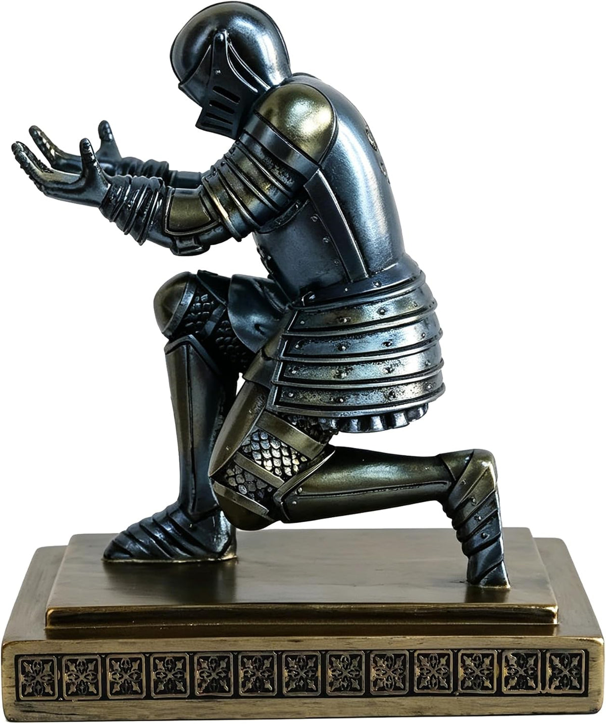 Soldier Executive Knight Pen Holder Personalized Desk Organizers Blue